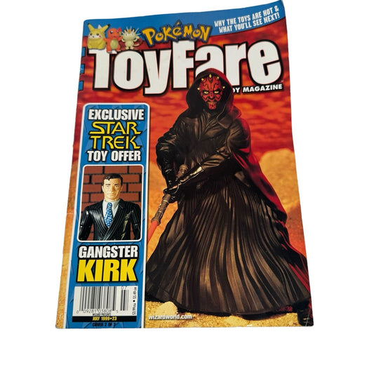 Toyfare Magazine July 1999 By Wizard w/ Gangster Kirk Order Form