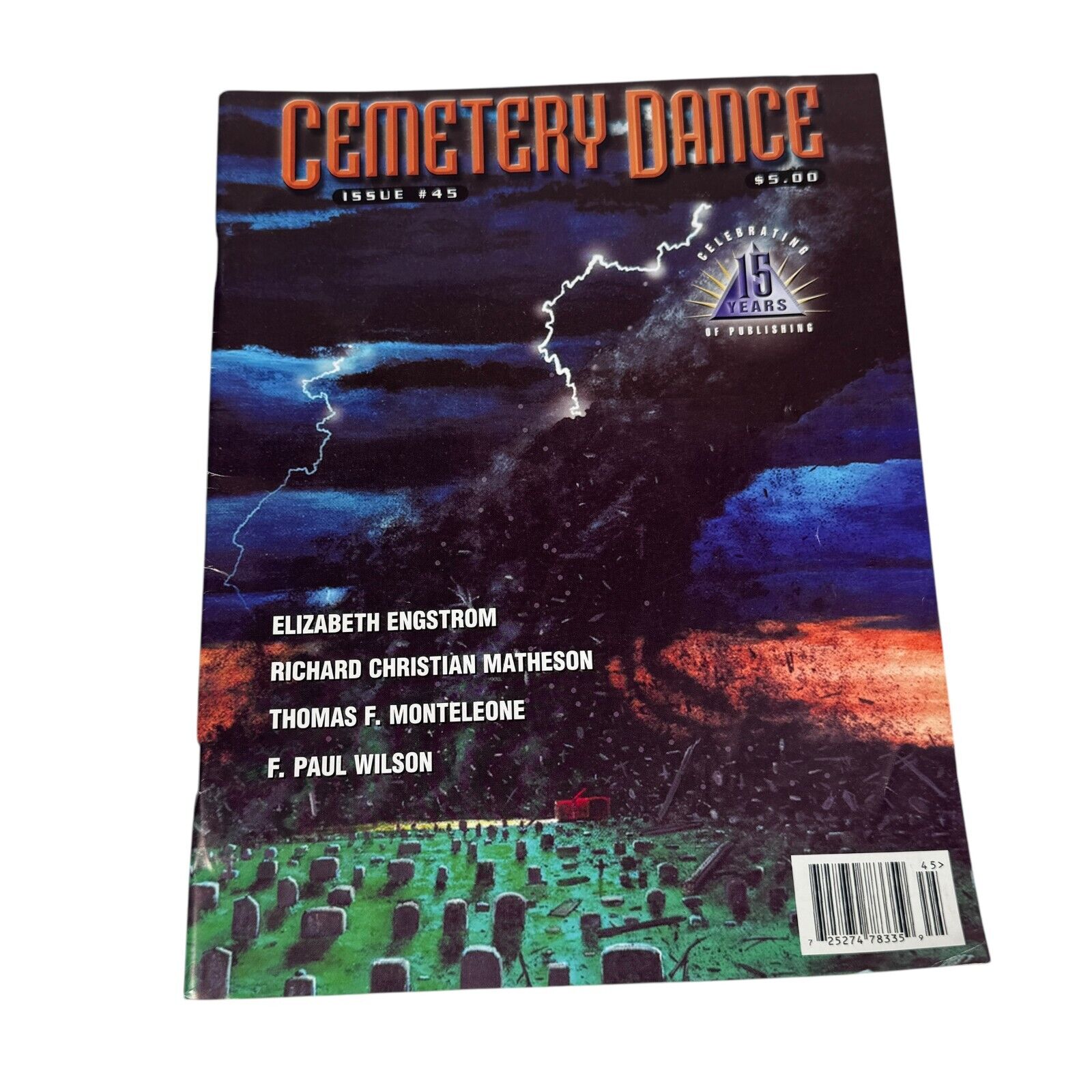 Cemetery Dance Issue #45 Horror & Suspense Magazine Vintage 2003