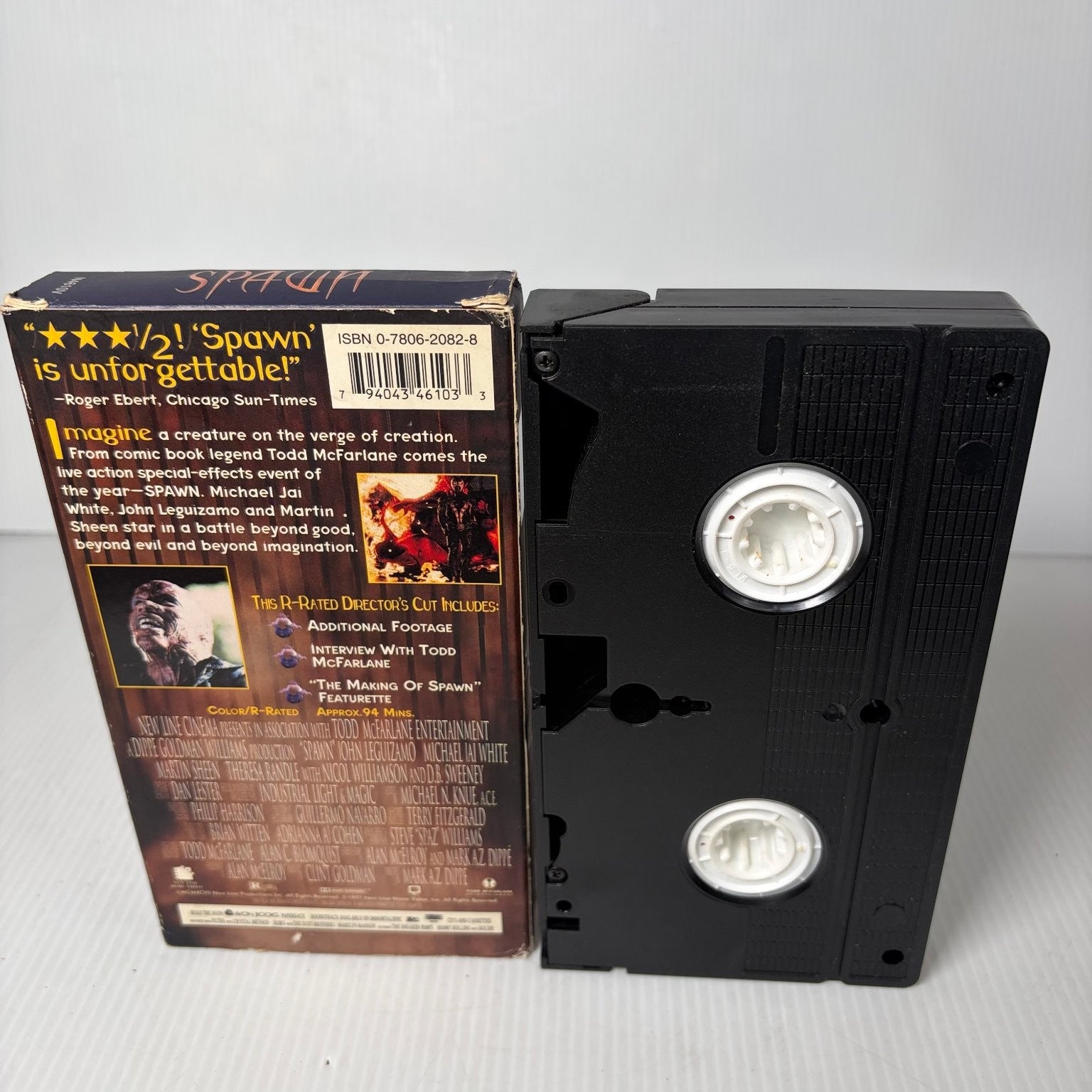 Spawn VHS 1998 Action Sci-Fi Director's Cut New Line Home Video