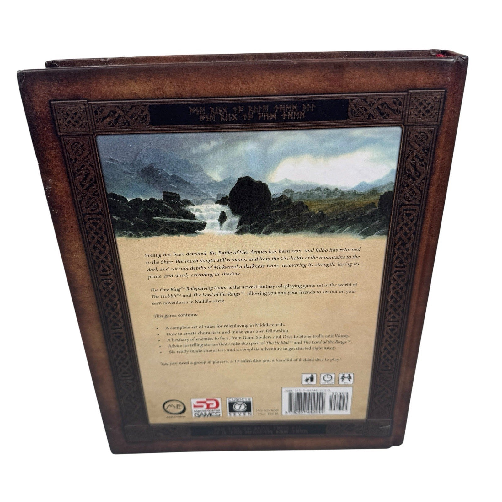 The One Ring Lord Of The Rings Roleplaying Game Core Rulebook By Cubicle 7