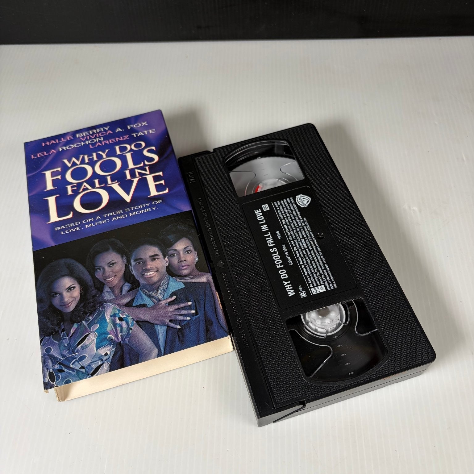 Why Do Fools Fall in Love VHS 1998 Drama Original Release Warner Bros