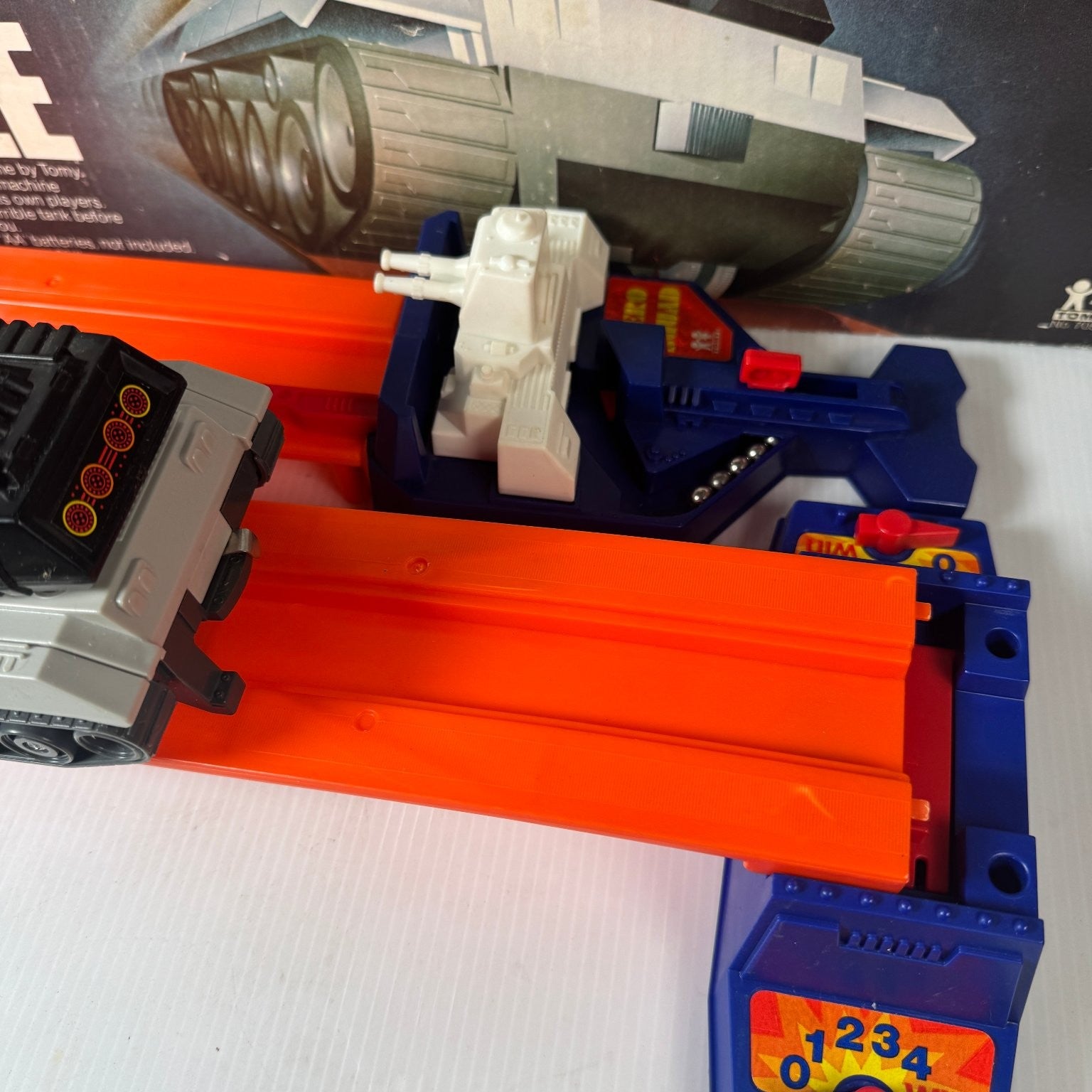 Turn The Terrible Tank Tomy Board Game All Parts 1979 (Tank Not Working)