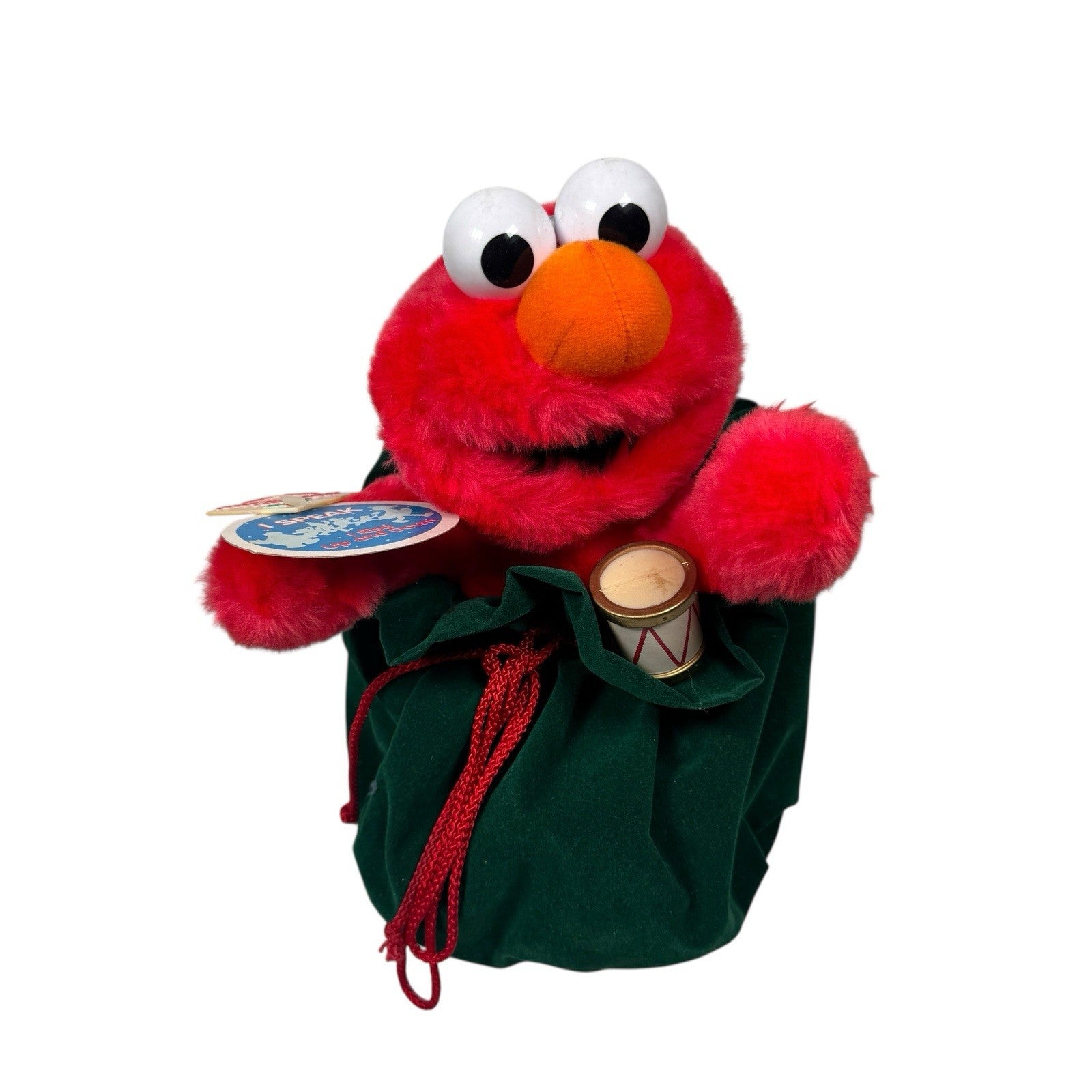 Elmo Sesame Street Animated Christmas Display Figure Telco Tested Working In Box