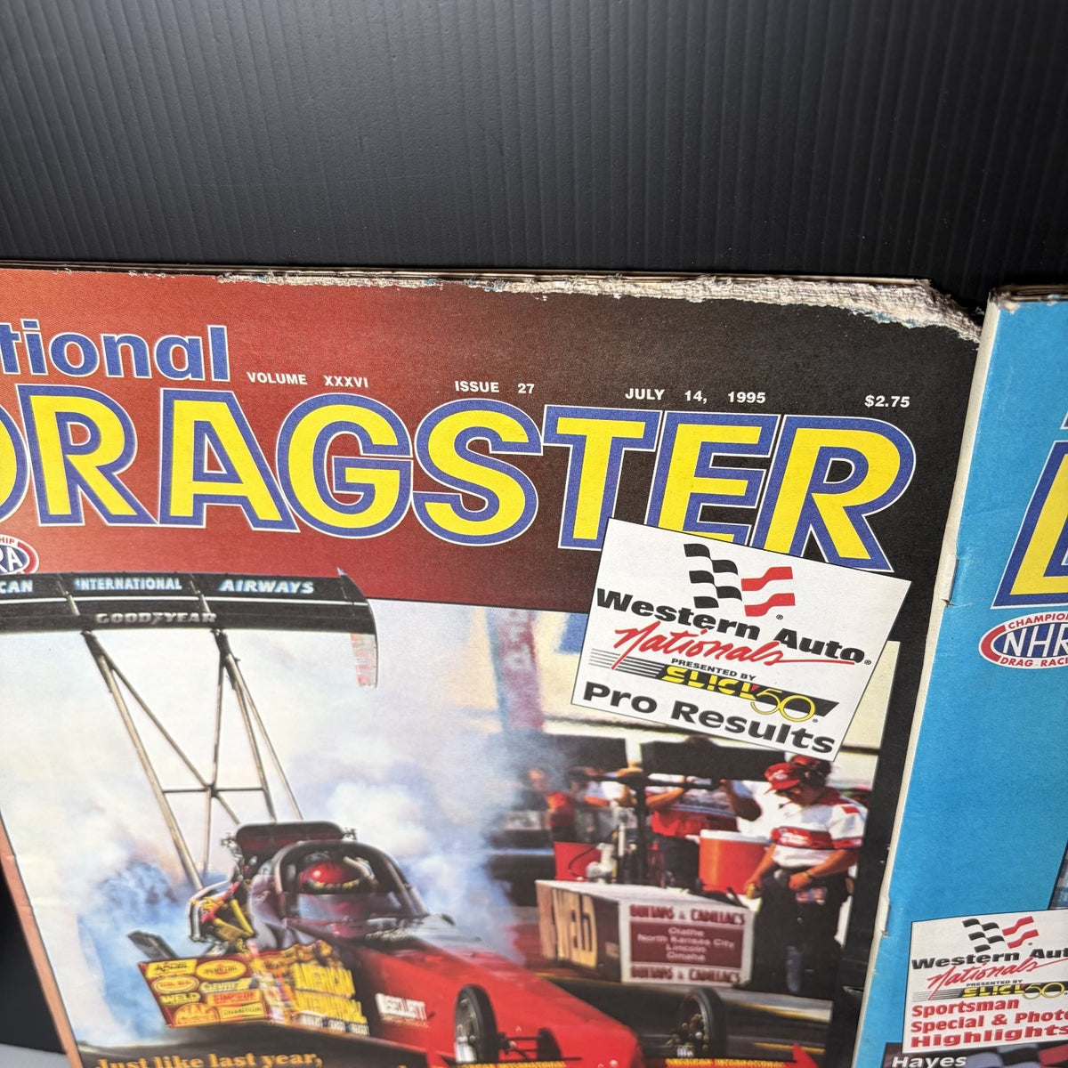 Lot of 20 National Dragster Magazine May - July 1995 NHRA Racing