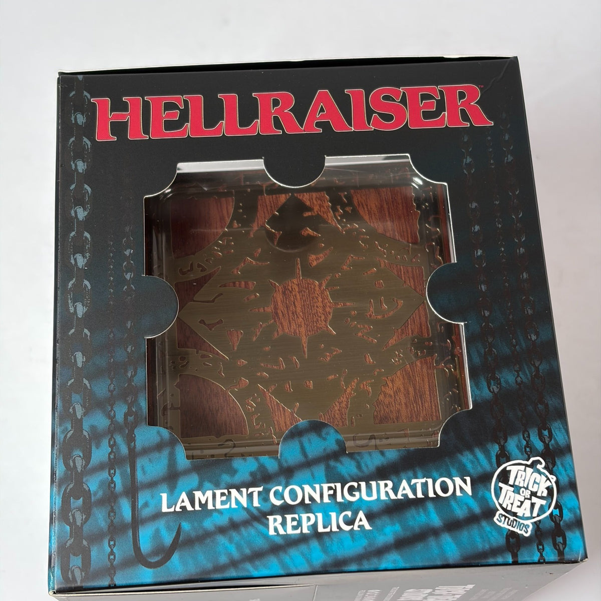 Hellraiser Lament Configuration 1:1 Solid Redwood Prop Trick or Treat Studios