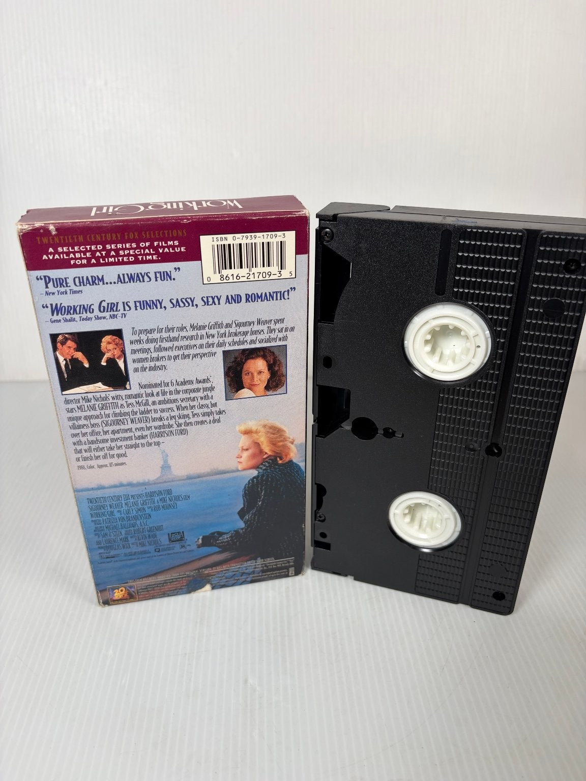 Working Girl VHS 1988 Romantic Comedy Twentieth Century Fox
