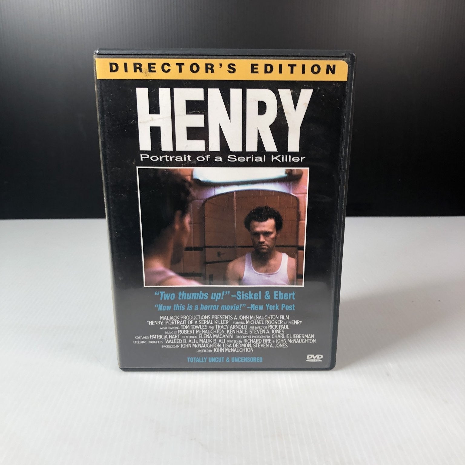 Henry Portrait of a Serial Killer DVD 1998 Director's Edition Michael Rooker