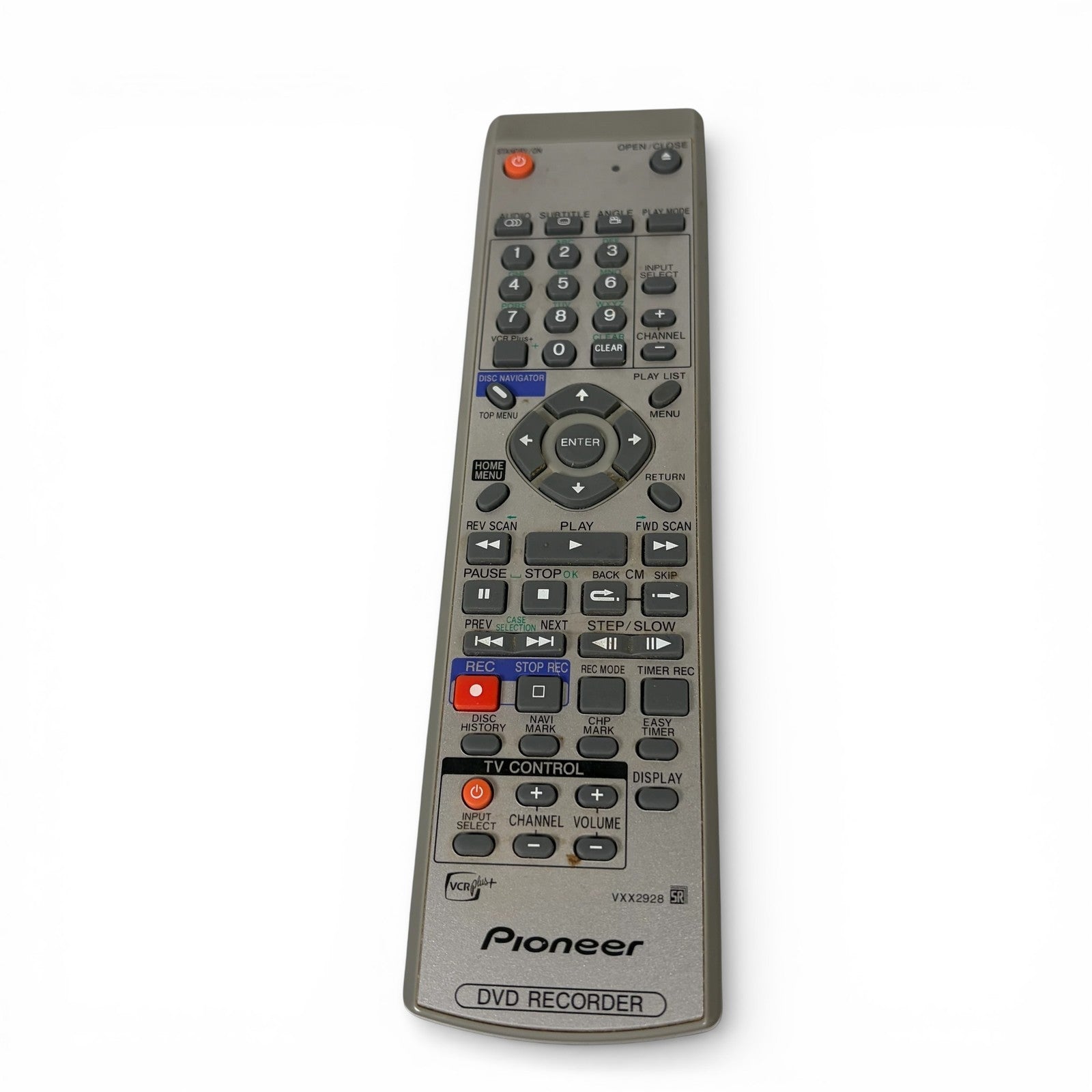 Pioneer DVR-225-S DVD Recorder w/ Remote & Manual AS IS (No Power)