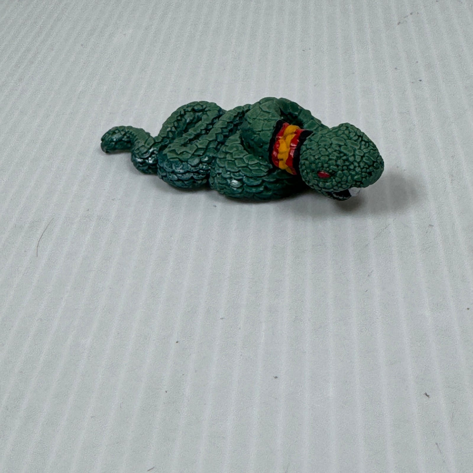 Grenadier 2010 (G) Giant Snake Lead Miniature Dungeons & Dragons Painted 1970s