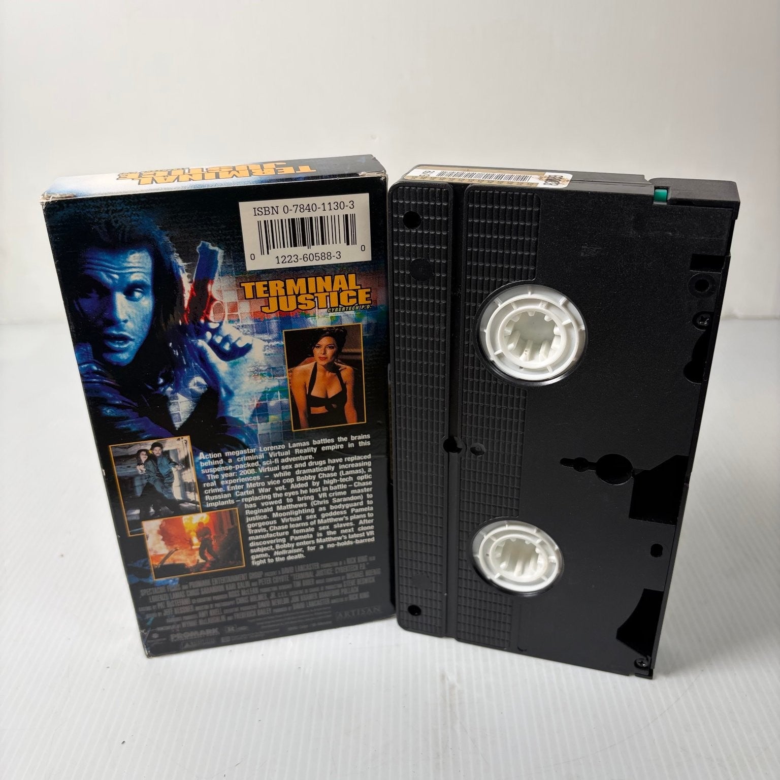 Terminal Justice VHS 1999 Action Sci-Fi Cybertech Artisan