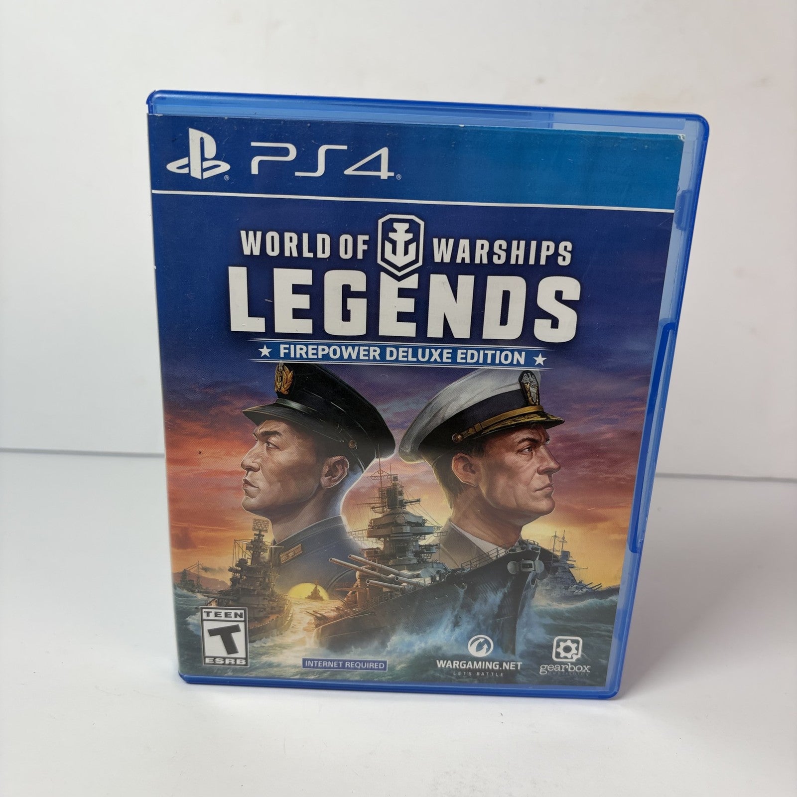 World of Warships Legends: Firepower Deluxe Edition PS4 PlayStation 4 Complete