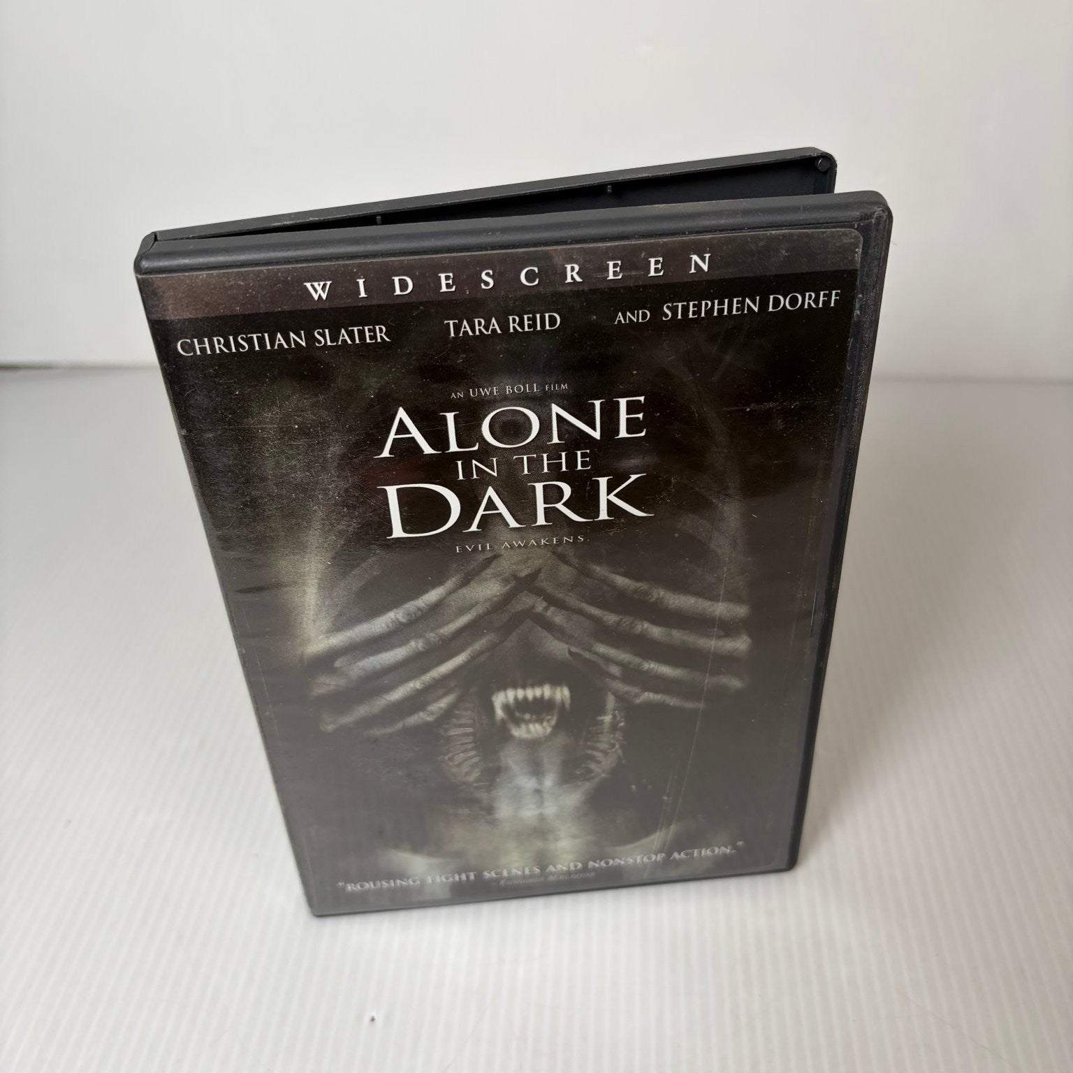 Alone in the Dark DVD 2005 Widescreen Christian Slater Tara Reid Uwe Boll
