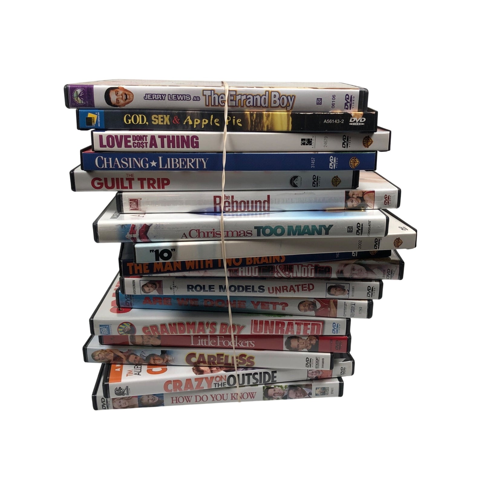 Lot Of 16 Comedy DVD Movies The Guilt Trip Little Fockers Role Models & More