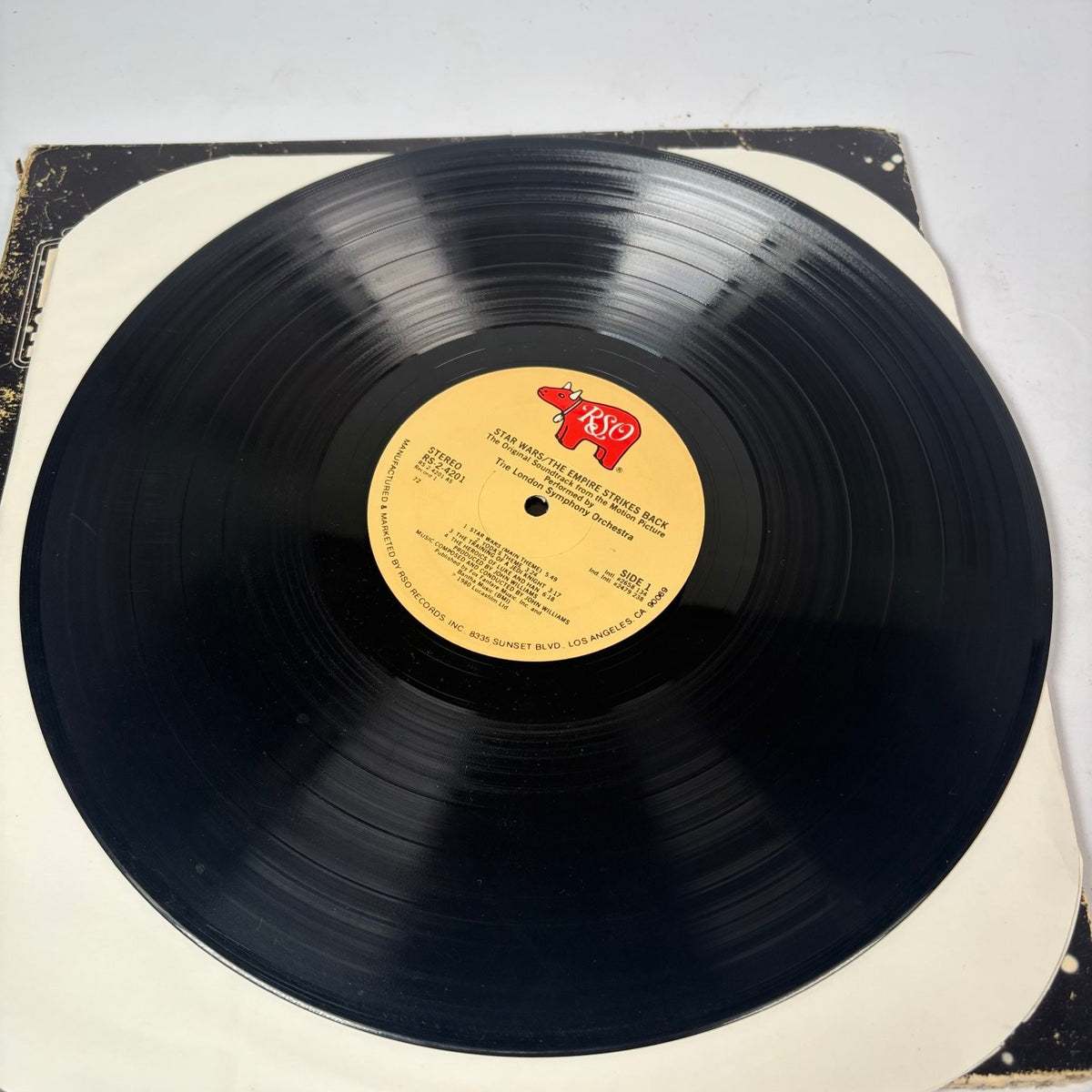 Star Wars The Empire Strikes Back Soundtrack Vinyl 2xLP RSO 1980 John Williams