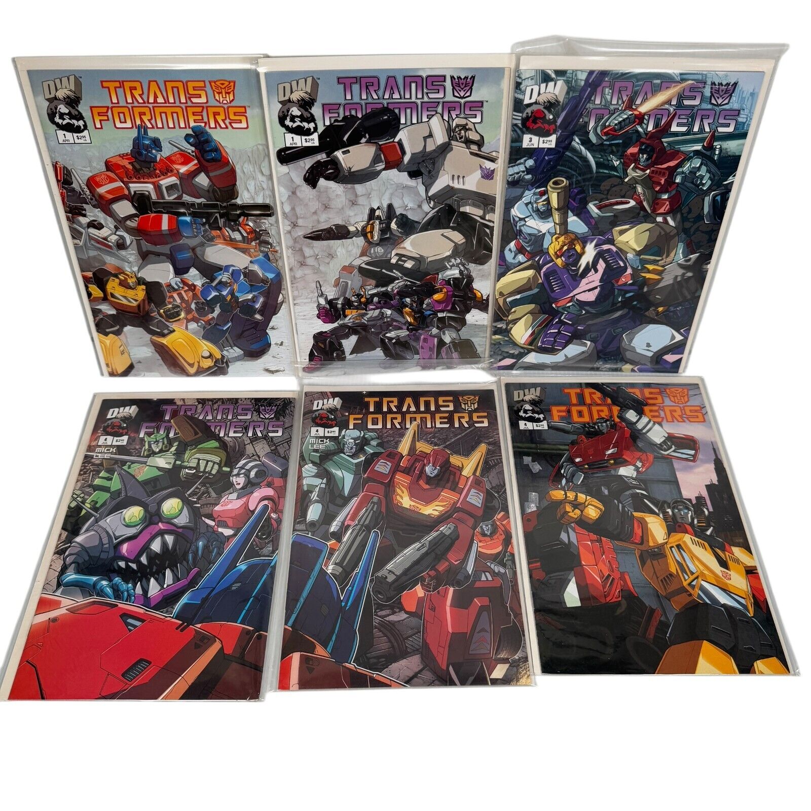 Transformers Generation One Vol. 2 Lot of 12 Variants #1, #3-6 Dreamwave Comics