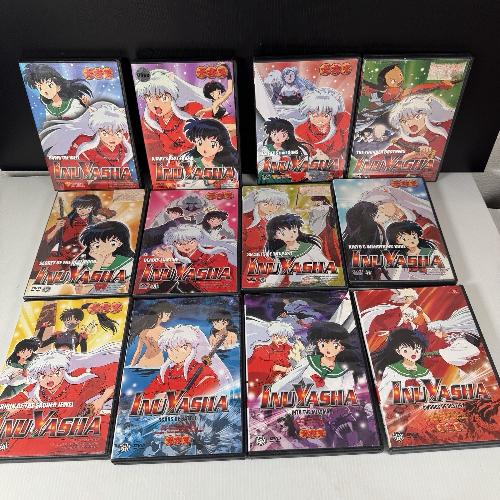 Inuyasha Anime Complete Series DVD Set 55 Volumes Bilingual US Version