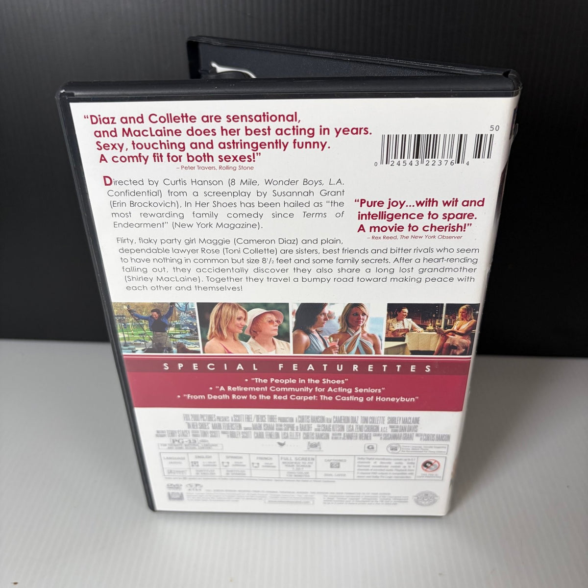 In Her Shoes DVD 2005 Cameron Diaz Toni Collette Shirley MacLaine