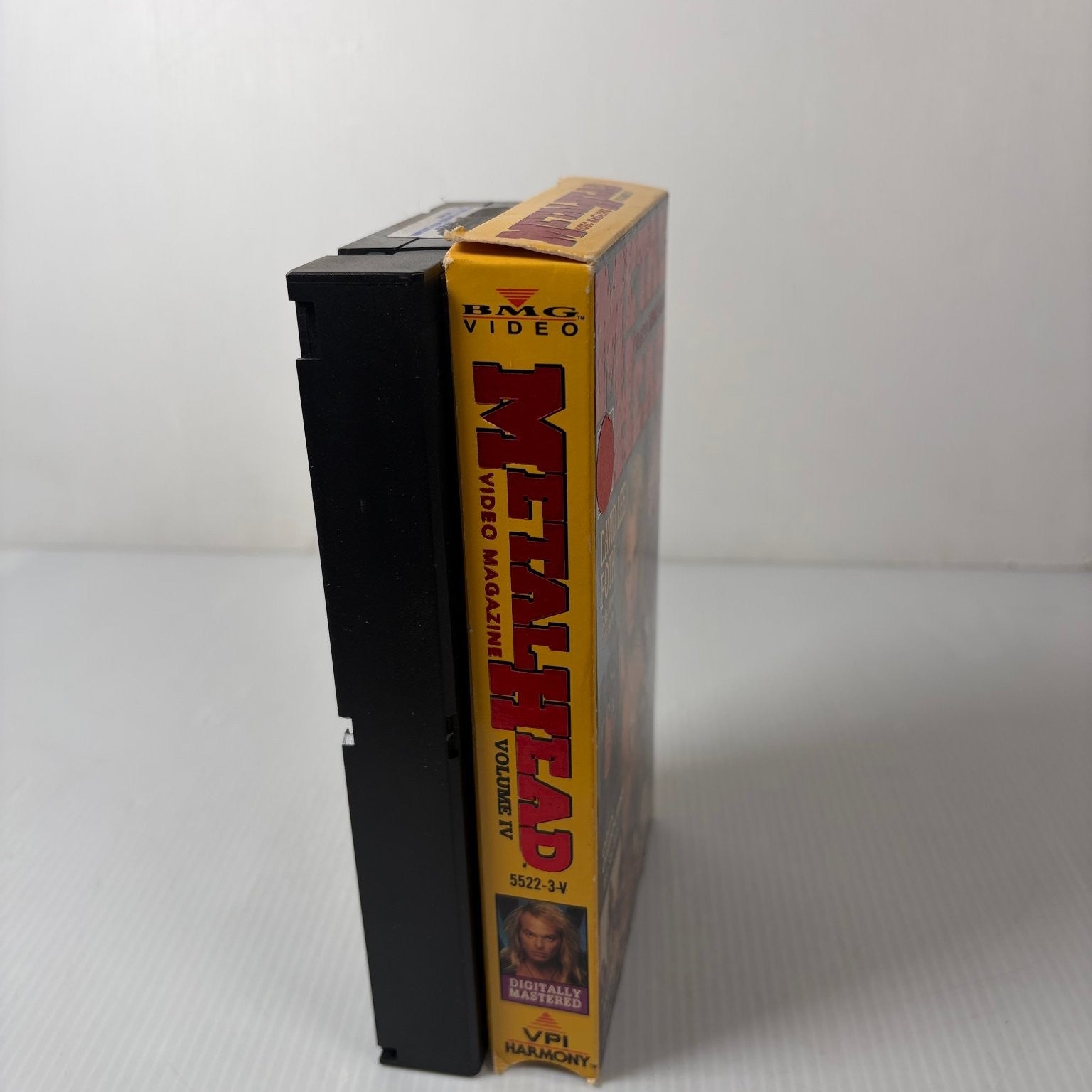 Metal Head Video Magazine Vol. IV VHS 1990 Heavy Metal BMG Video