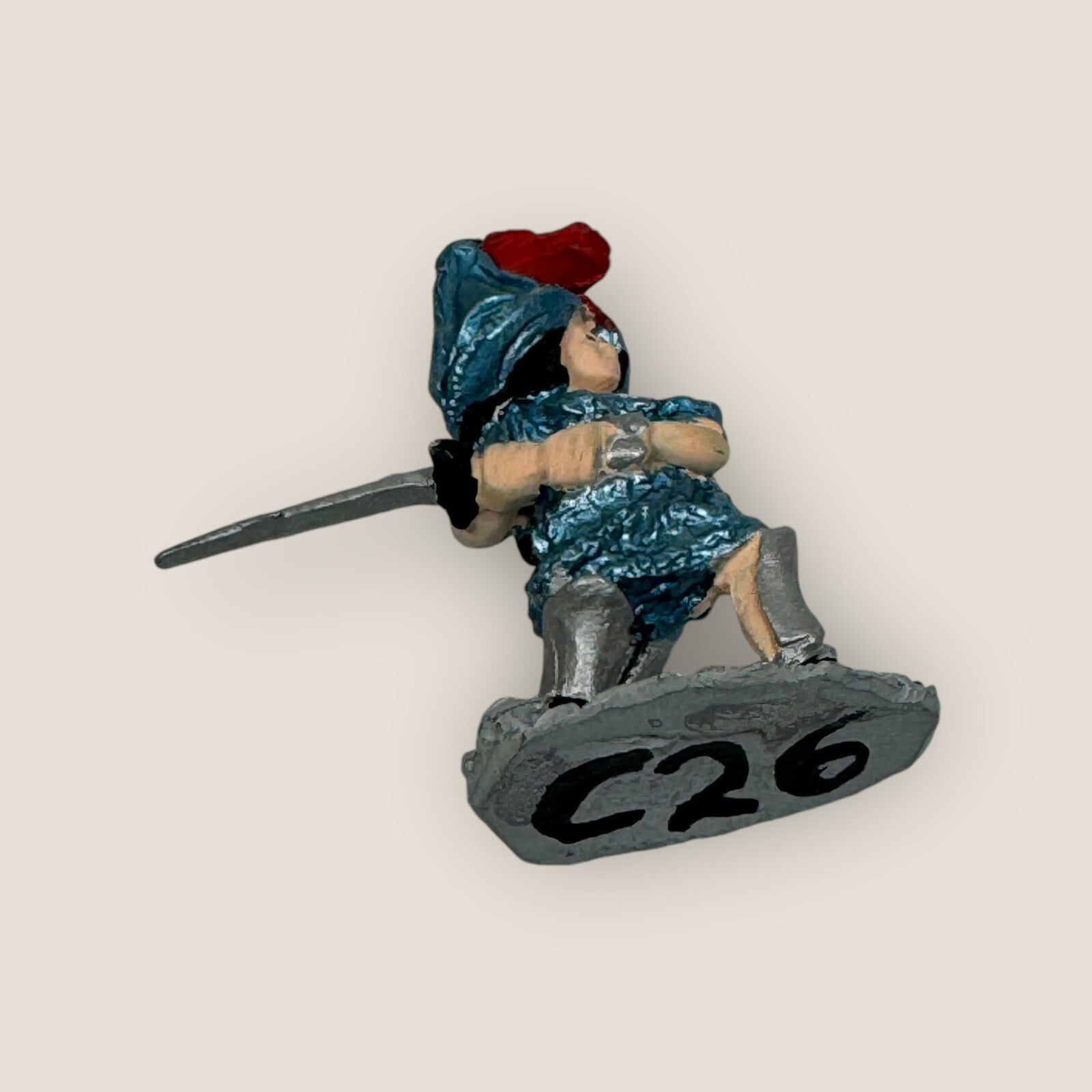 Dungeons & Dragons Lot 4 Fighter Human Females Painted Lead Miniatures Heritage