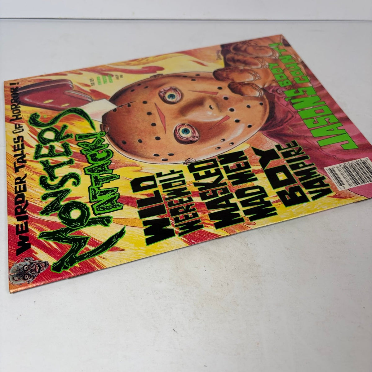 Monsters Attack! July 1990 Jason Voorhees Horror Magazine Severin Art