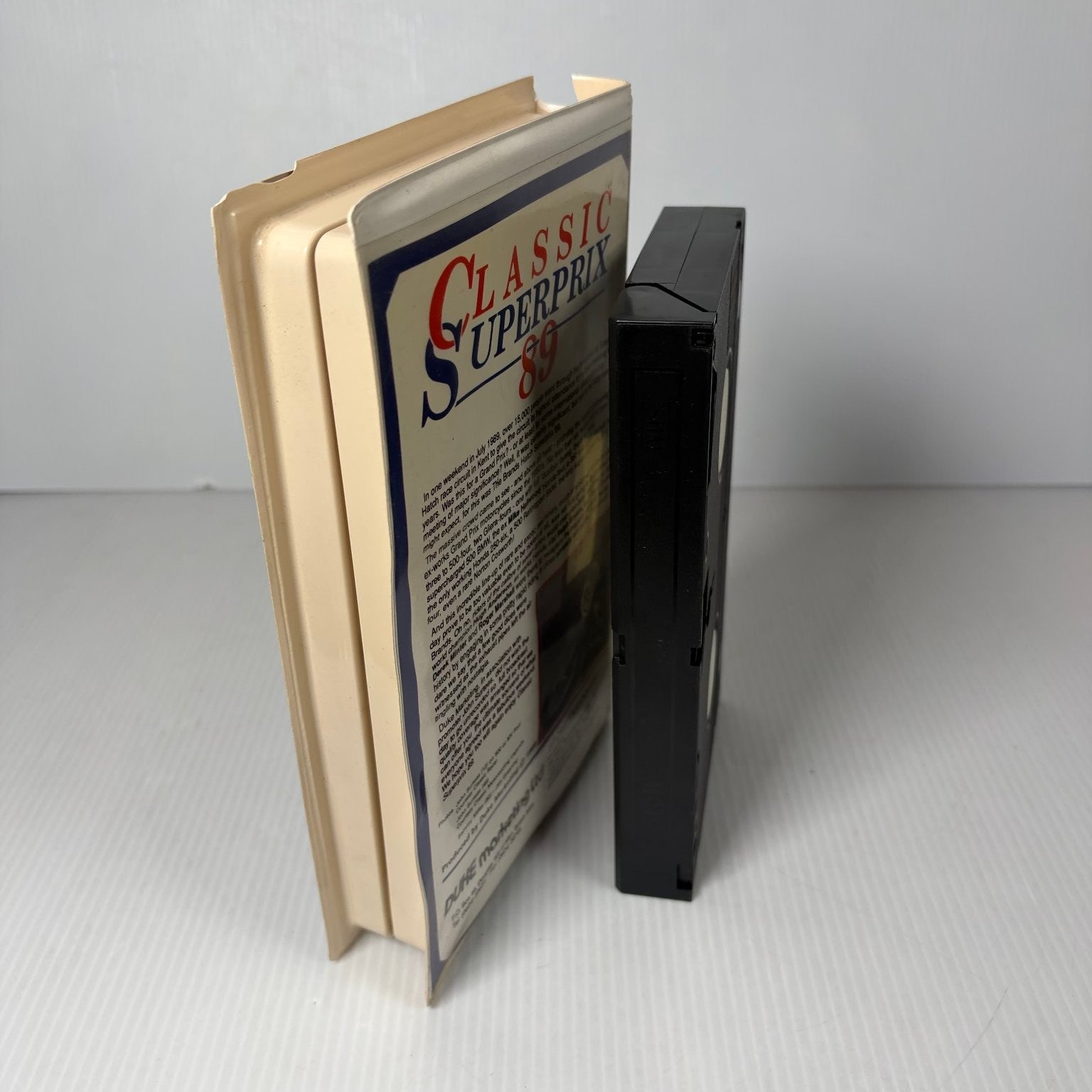 Classic Superprix '89 VHS 1989 Motorcycle Racing PAL Duke Marketing