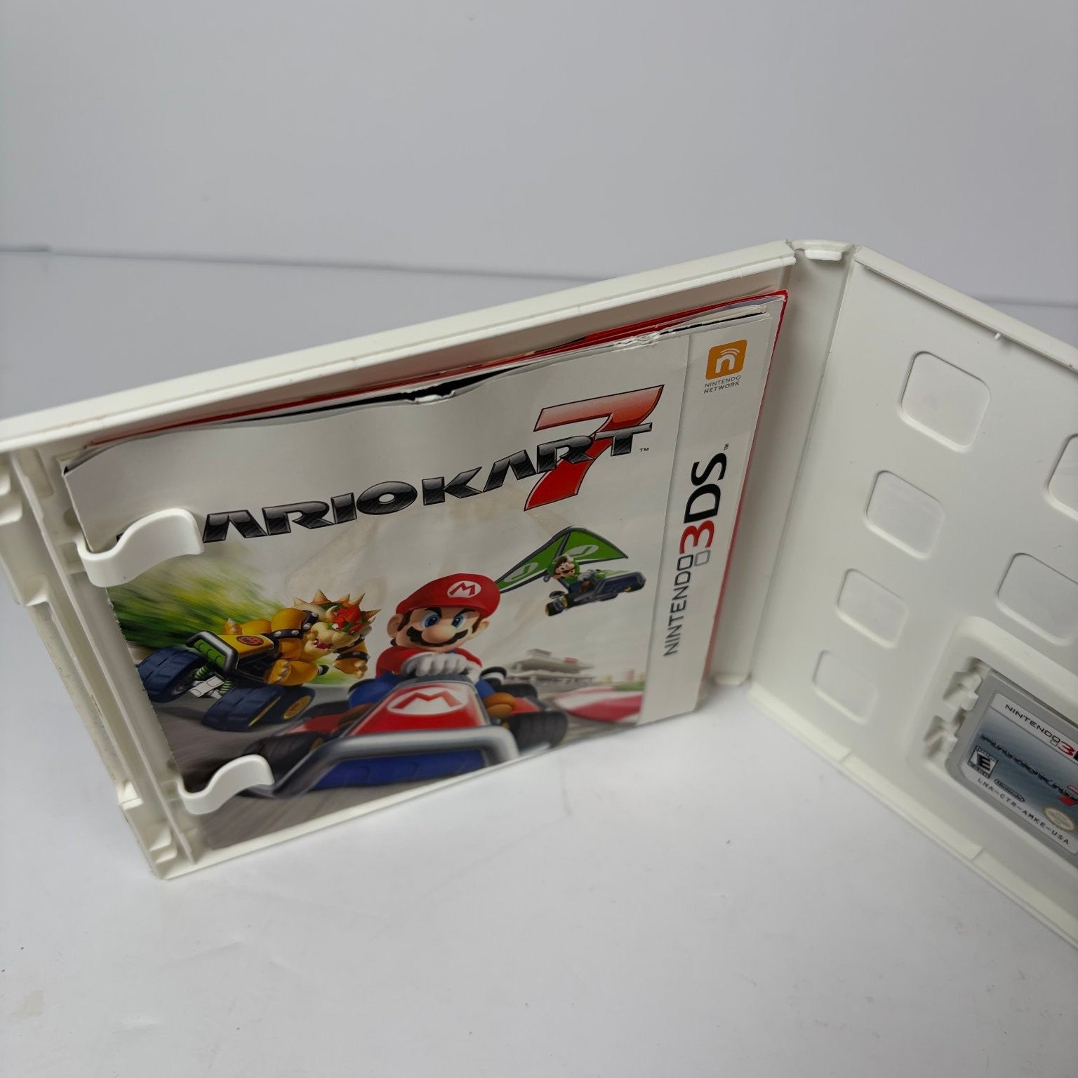 Mario Kart 7 Nintendo 3DS Video Game Multiplayer Racing 3D Complete CIB