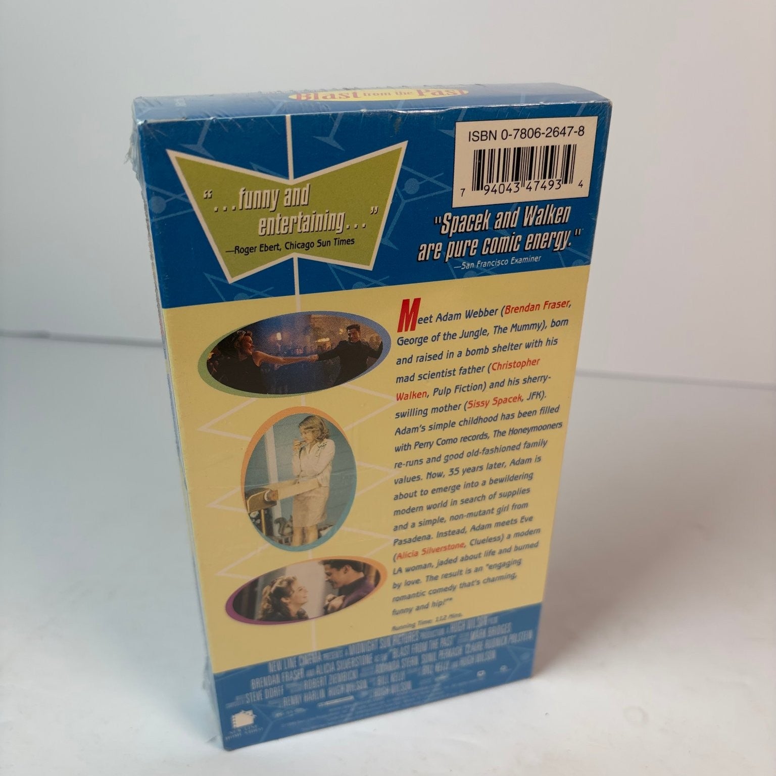 Blast From The Past VHS 1999 Romantic Comedy New Line Home Video Sealed