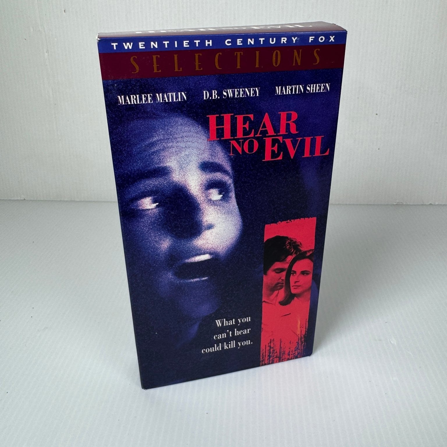 Hear No Evil VHS 1993 Thriller Original Release Twentieth Century Fox