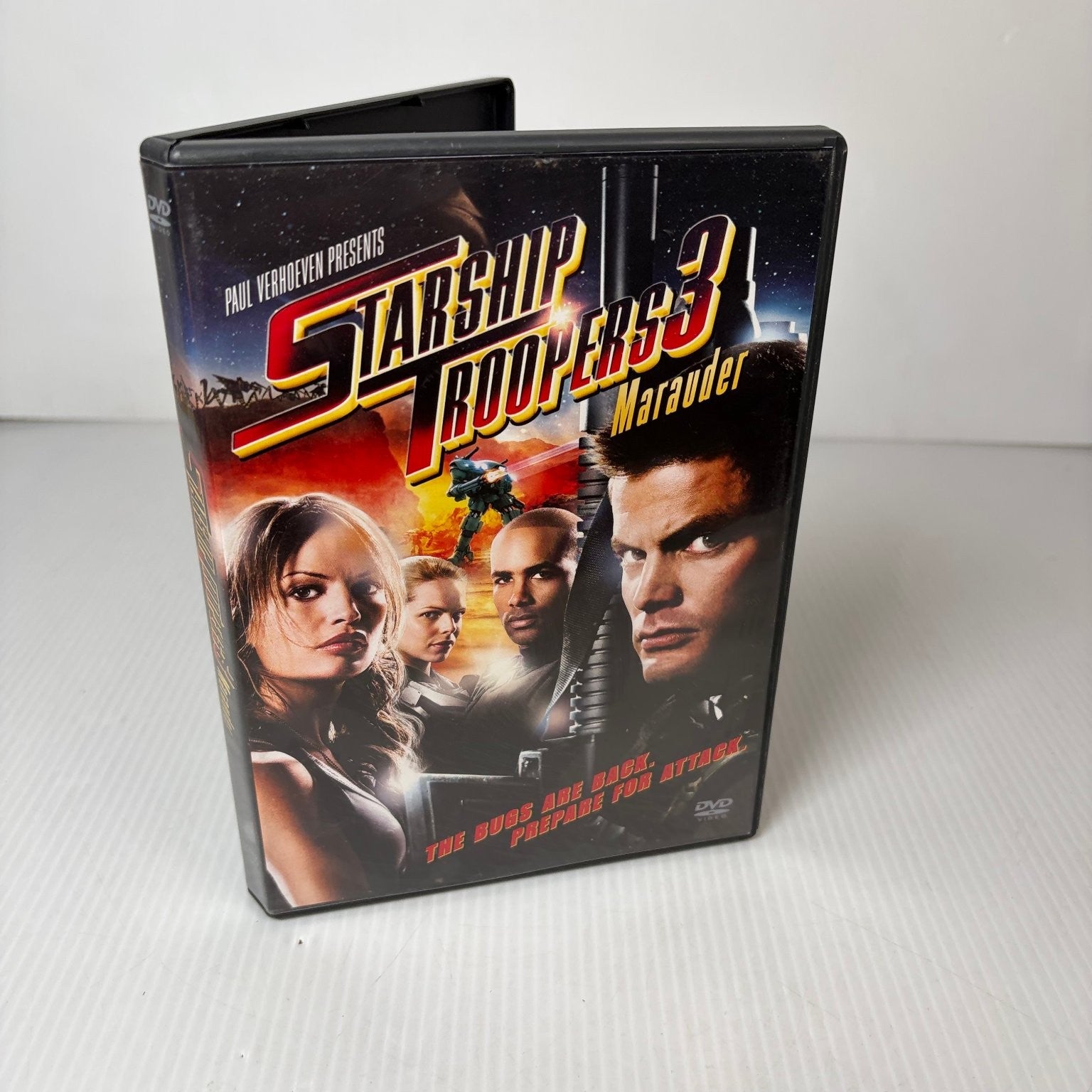 Starship Troopers 3 Marauder DVD 2008 Casper Van Dien Sci-Fi Action Film
