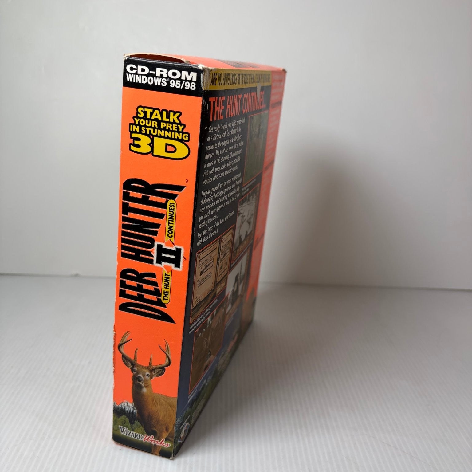 Deer Hunter II The Hunt Continues! Big Box PC CD-ROM Video Game Hunting FPS