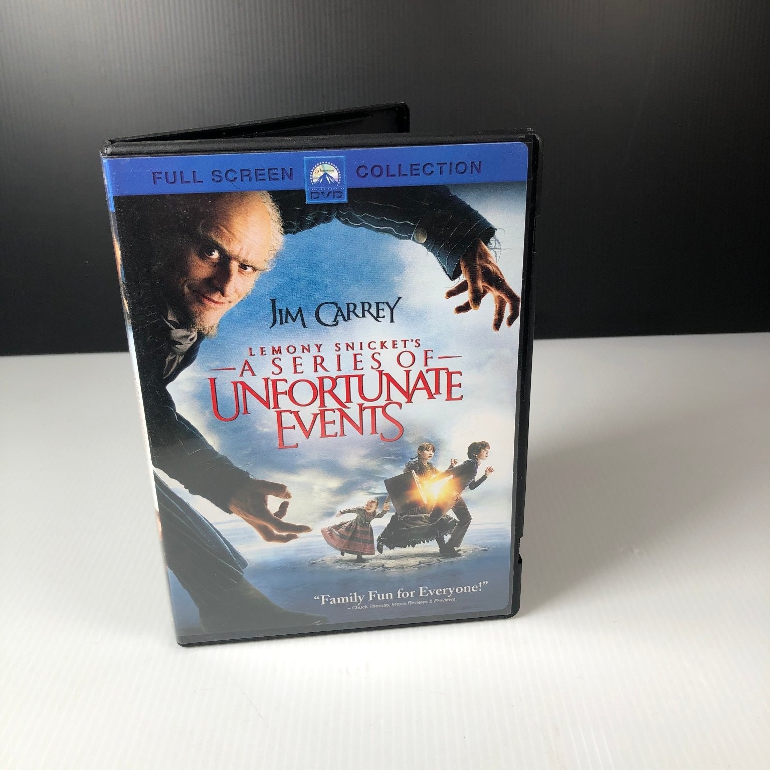 Lemony Snicket's A Series of Unfortunate Events DVD 2004 Jim Carrey
