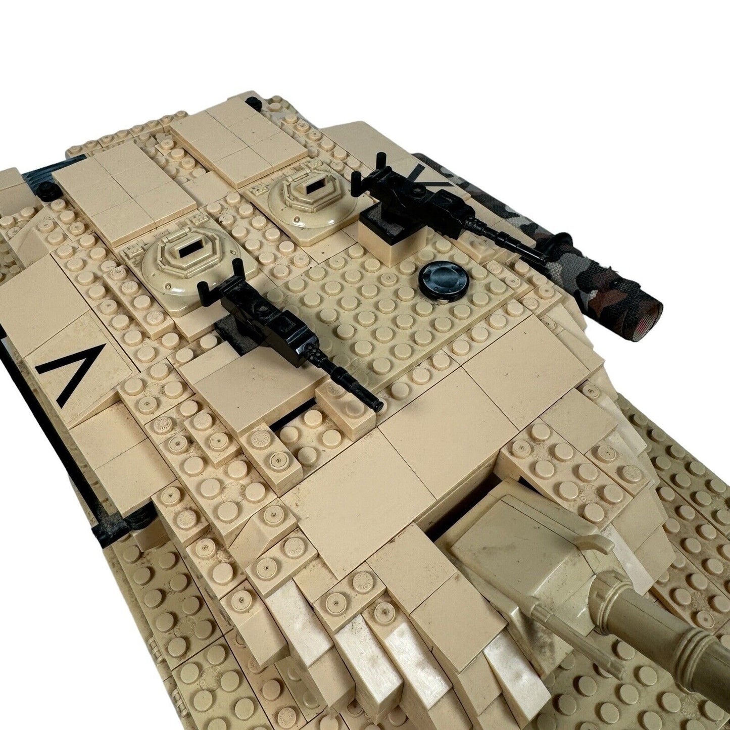 Mega Bloks Pro Builder M1A1 Abrams Army Tank #9734 99% Complete