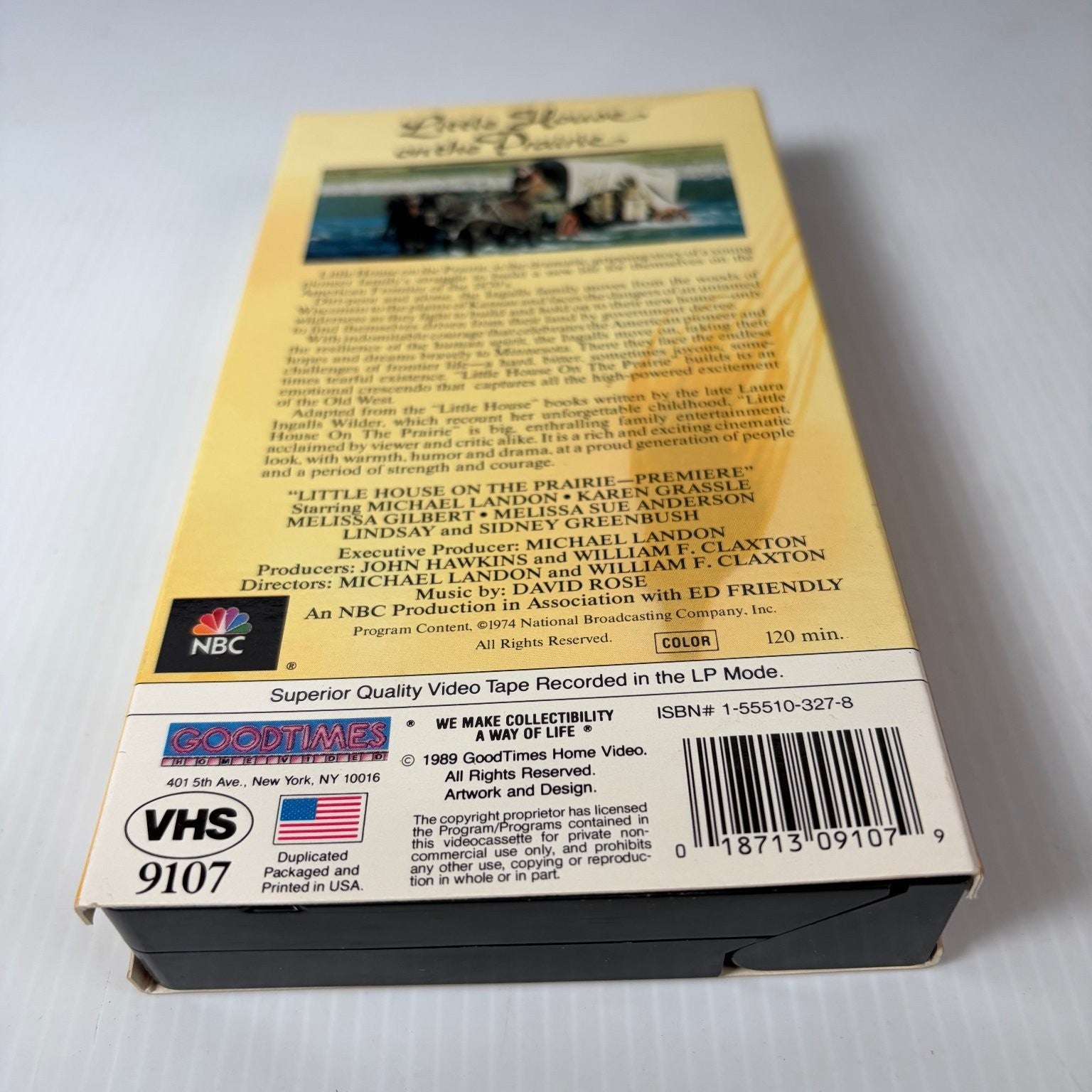 Little House on the Prairie VHS 1989 Family Premiere Movie GoodTimes