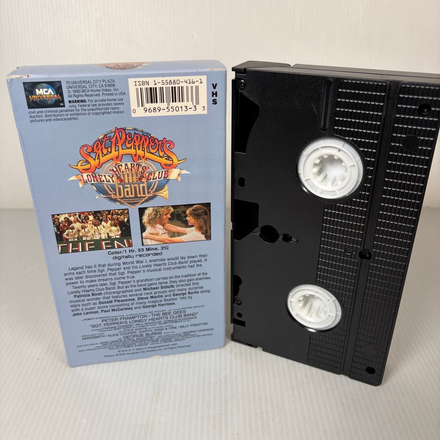 Sgt. Pepper's Lonely Hearts Club Band VHS 1978 Musical MCA Universal