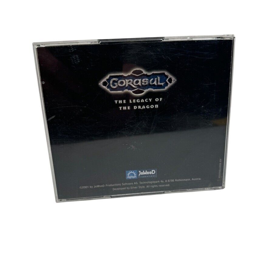 Gorasul The Legacy of the Dragon PC Game in Jewel Case