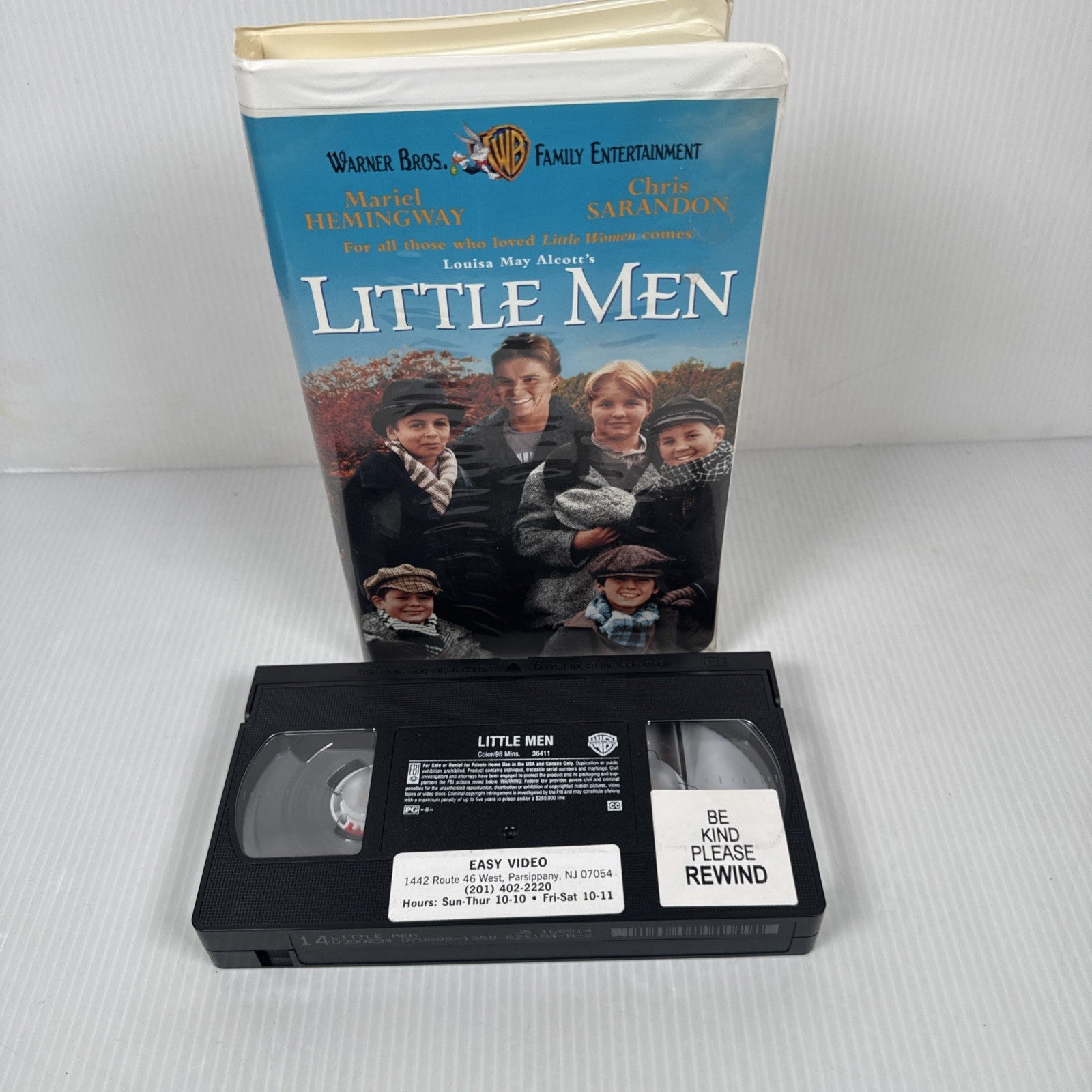 Little Men (VHS, 1998, Clamshell) Mariel Hemingway, Chris Sarandon