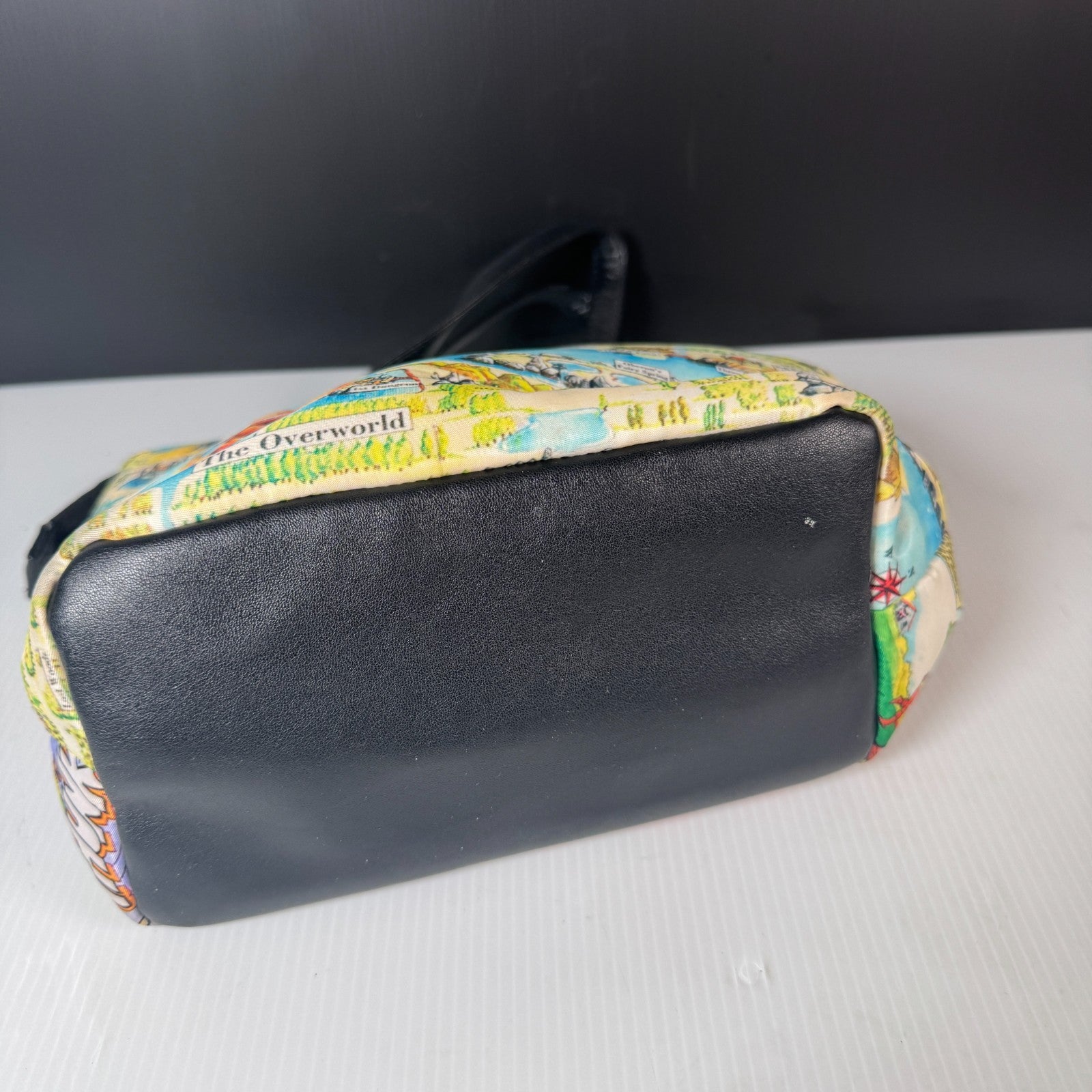 Custom Hyrule Map Purse Handbag with Legend of Zelda Comic Print