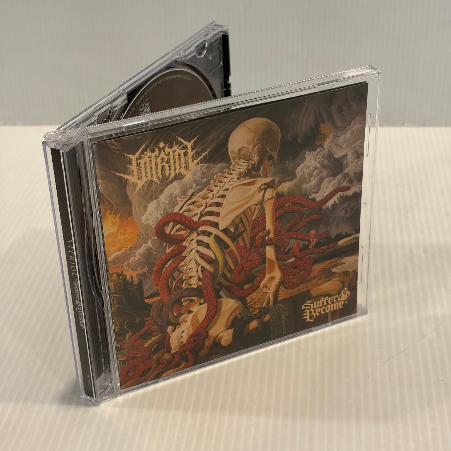 Vitriol – Suffer & Become CD 2024 Blackened Death Metal Century Media