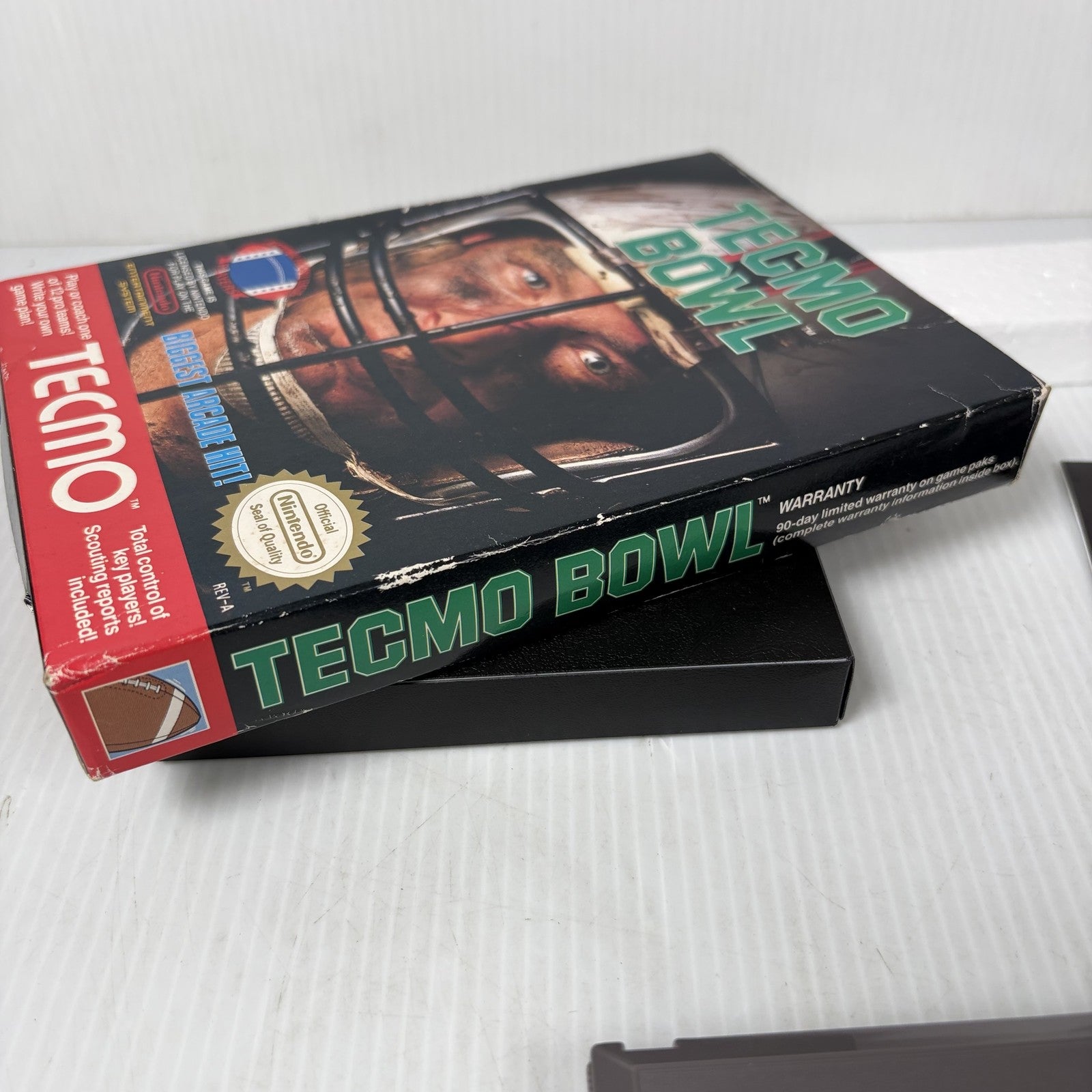 Tecmo Bowl Nintendo NES (1989) Complete CIB Authentic Tested & Working