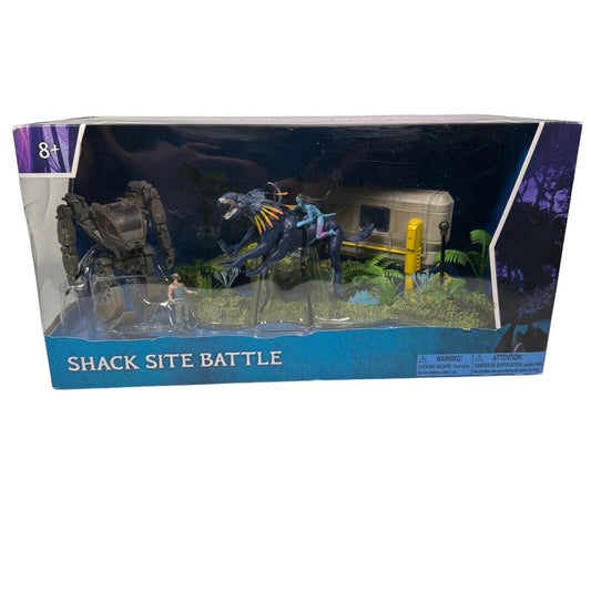 Disney Parks Avatar Shack Site Battle Playset The Way of Water Mcfarlane Toys