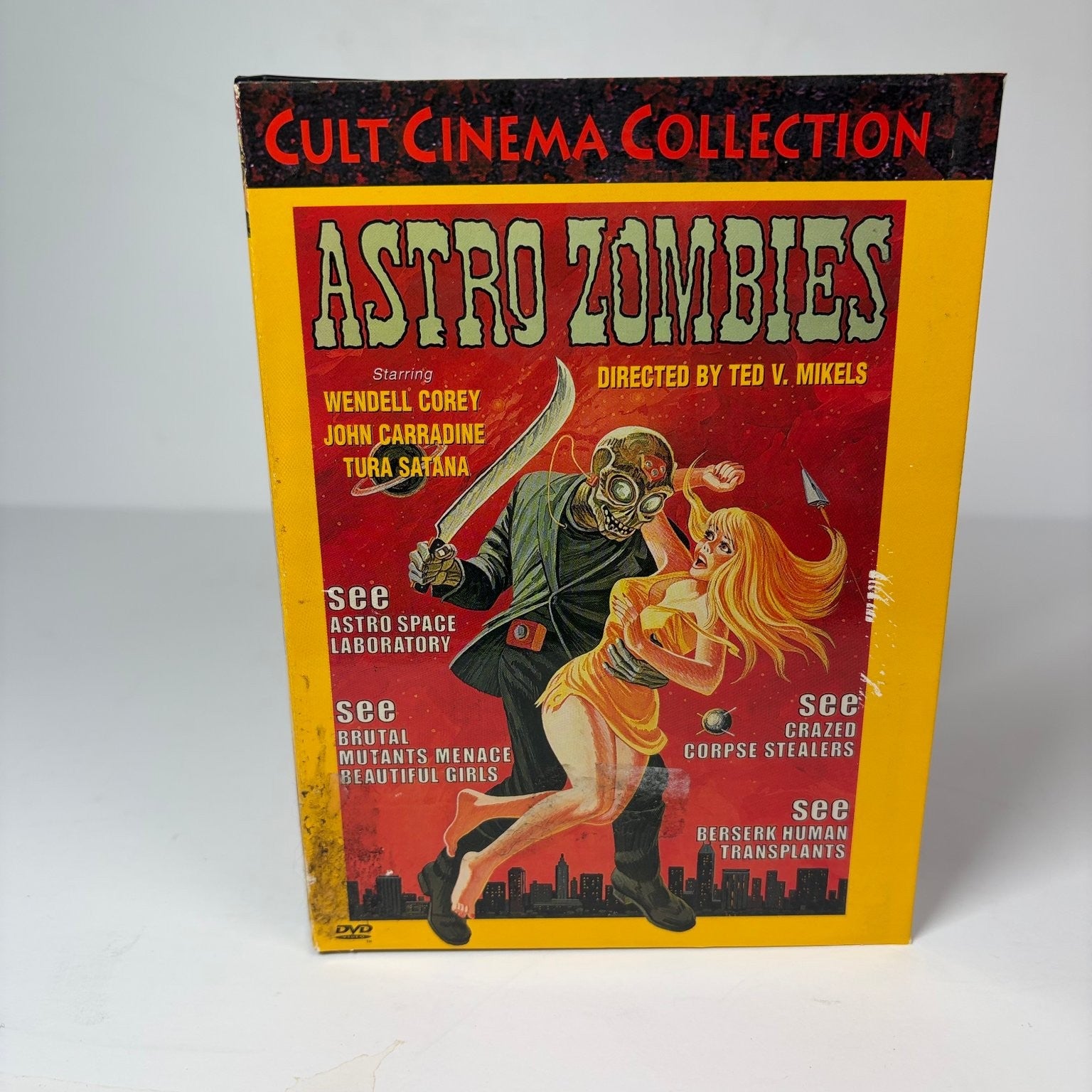 Astro Zombies DVD 1968 Cult Cinema John Carradine Ted V. Mikels Trailer
