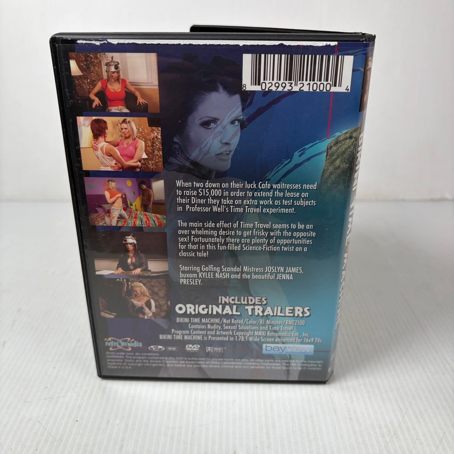 Bikini Time Machine DVD 2011 Widescreen Joslyn James Kylee Nash Trailers