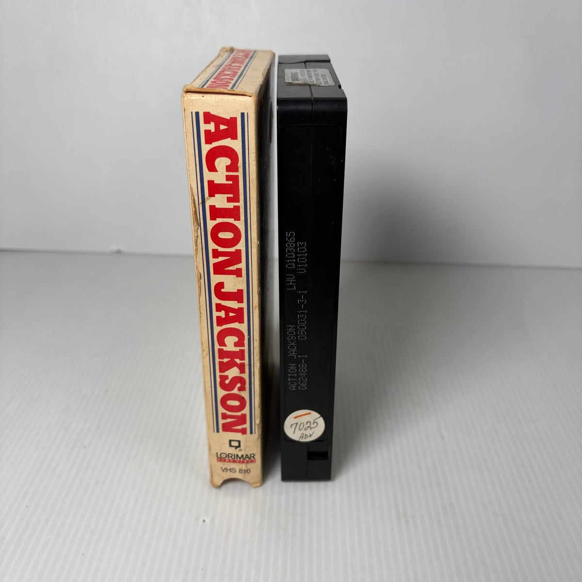 Action Jackson VHS 1988 Action Thriller Lorimar Home Video Carl Weathers