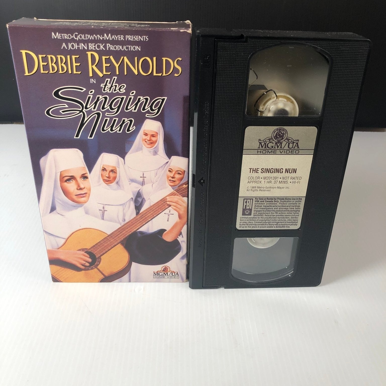 The Singing Nun VHS 1966 Drama Original Release MGM/UA Home Video