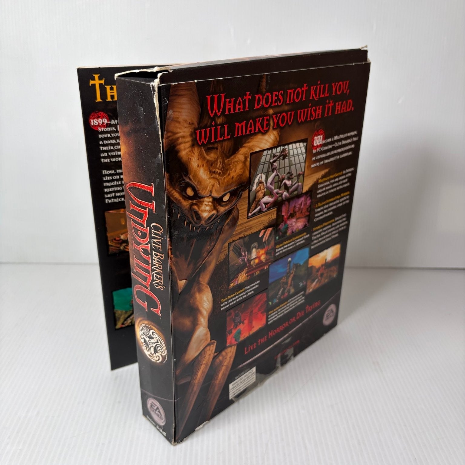 Clive Barker's Undying Big Box PC Horror FPS Video Game Complete