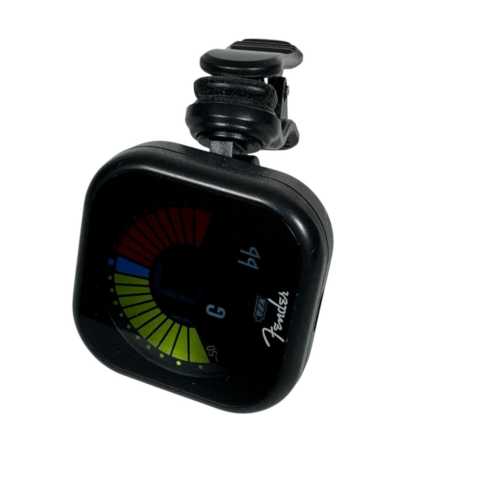 Fender Flash Dark Clip On Rechargeable Guitar Tuner