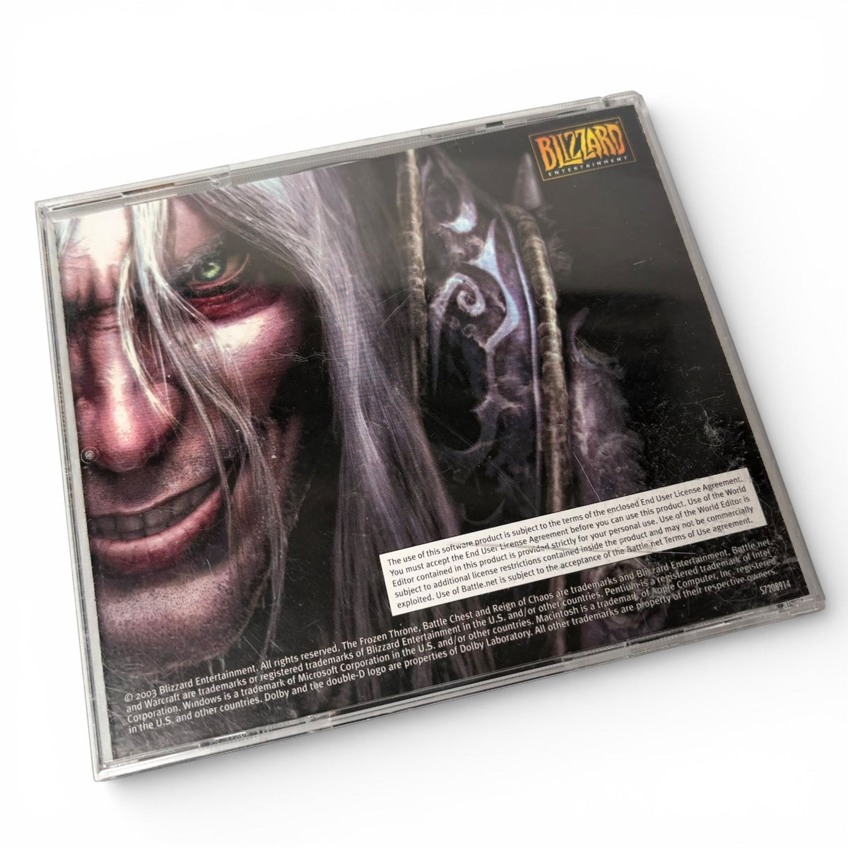 Warcraft Battle Chest PC Video Game Discs in Jewel Case Blizzard Strategy