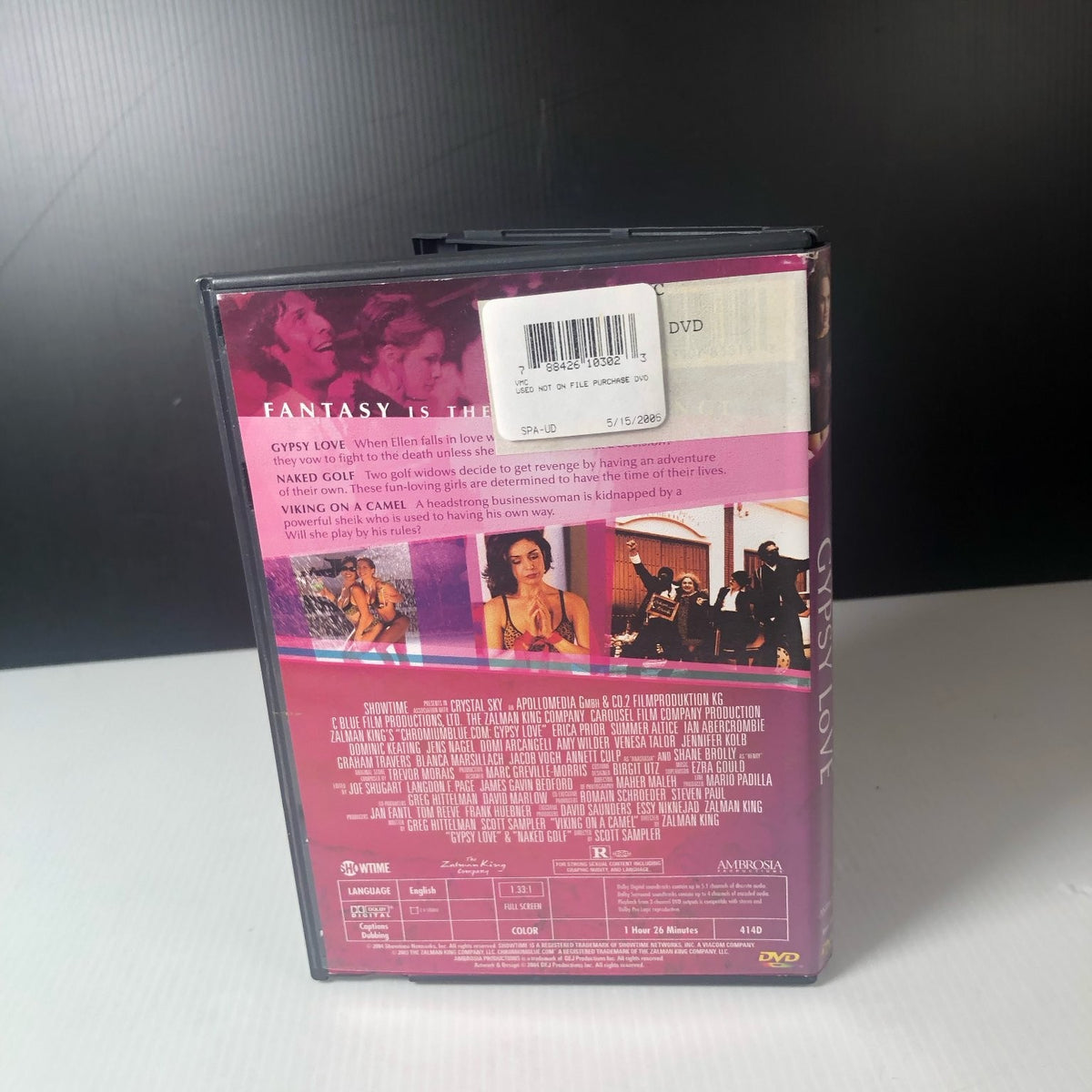 Gypsy Love DVD 2004 Zalman King Erica Prior Summer Altice Ian Abercrombie