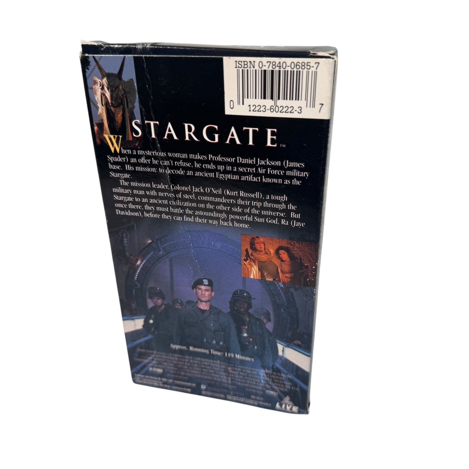 Stargate (VHS 1995) Kurt Russel & James Spader