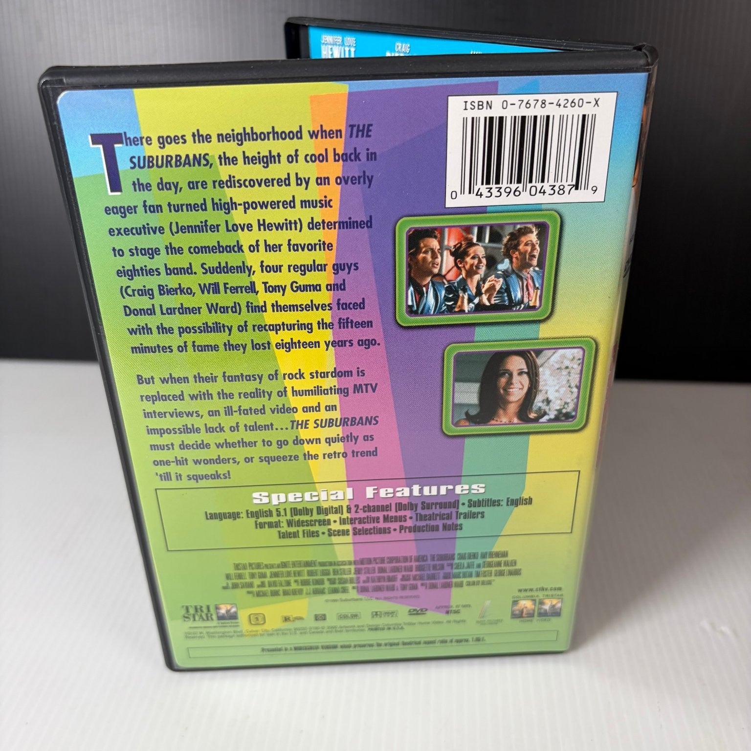 The Suburbans DVD 1999 Jennifer Love Hewitt Will Ferrell Comedy